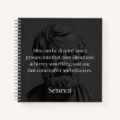 Seneca's Division: De Doers en de Critici Notitieboek (Voorkant)