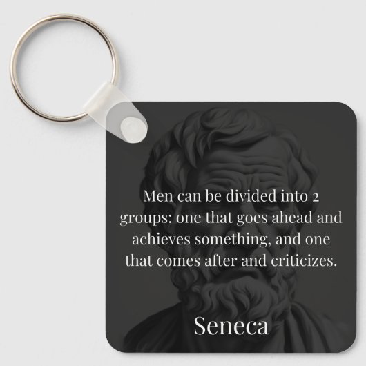 Seneca's Division: De Doers en de Critici Sleutelhanger (Voorkant)