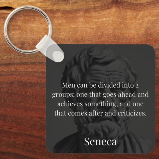 Seneca's Division: De Doers en de Critici Sleutelhanger (Voorkant)