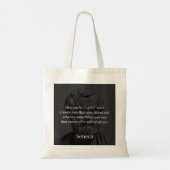 Seneca's Division: De Doers en de Critici Tote Bag (Achterkant)