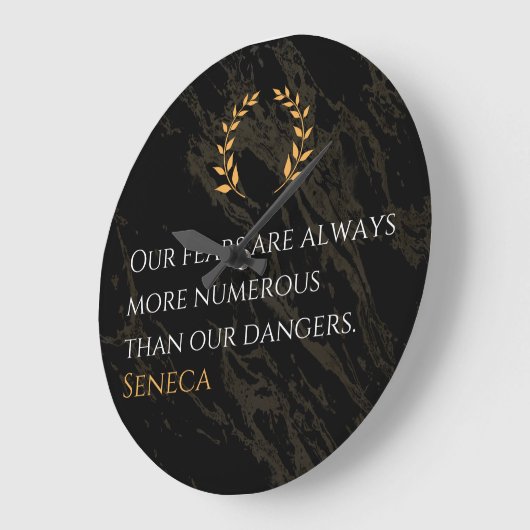 Seneca's Insight: Angsten in vergelijking met echt Grote Klok (Hoek)