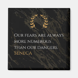 Seneca's Insight: Angsten in vergelijking met echt Magneet