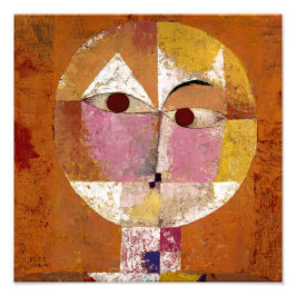Senecio (Baldgreis) (1922) door Paul Klee	 Foto Afdruk