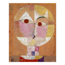 Senecio (Baldgreis) (1922) schilderij van Paul Kle Perfect Poster