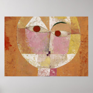Senecio, binnenkort door Paul Klee geadopteerd Poster