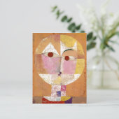 Senecio | Paul Klee | Briefkaart (Staand voorkant)