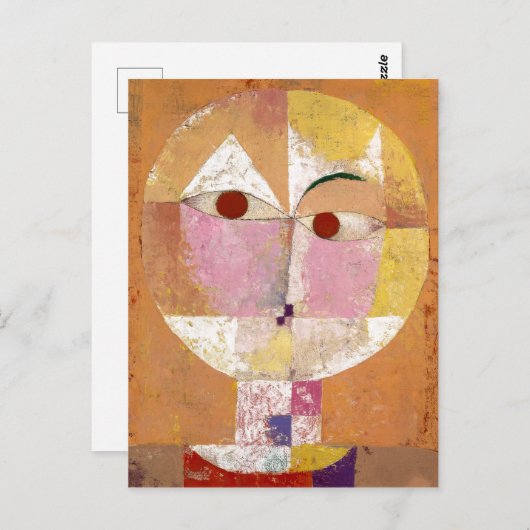 Senecio | Paul Klee | Briefkaart (Voorkant / Achterkant)