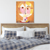 Senecio | Paul Klee | Canvas Afdruk (Insitu (Slaapkamer))