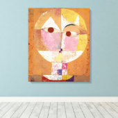 Senecio | Paul Klee | Canvas Afdruk (Insitu (Houten vloer))