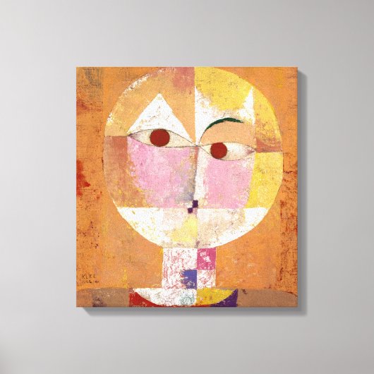 Senecio | Paul Klee | Canvas Afdruk (Voorkant)