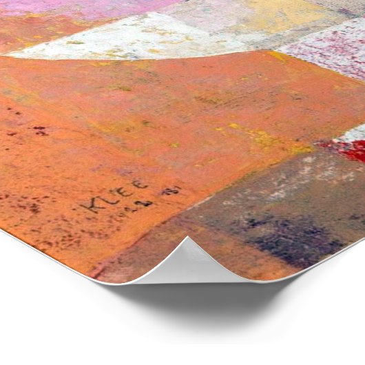 Senecio, Paul Klee Poster (Hoek)