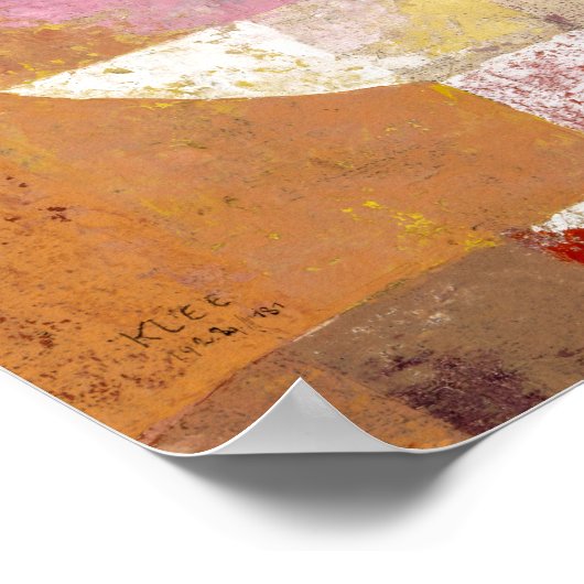 Senecio | Paul Klee | Poster (Hoek)