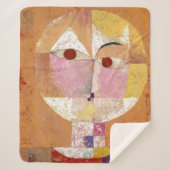 Senecio | Paul Klee | Sherpa Deken (Voorkant)