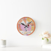 Senecio, Paul Klee Square Wall Clock Ronde Klok (Huis)