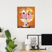Senecio van Paul Klee Poster (Thuiskantoor)
