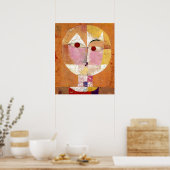 Senecio van Paul Klee Poster (Keuken)
