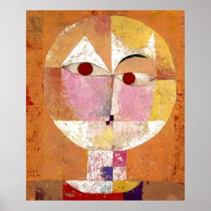 Senecio van Paul Klee Poster