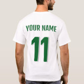 Senegal 2026 Fan T-Shirt (Achterkant)