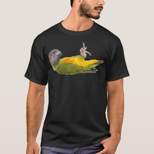 Senegal African Parrot Premium T-shirt (Voorkant)