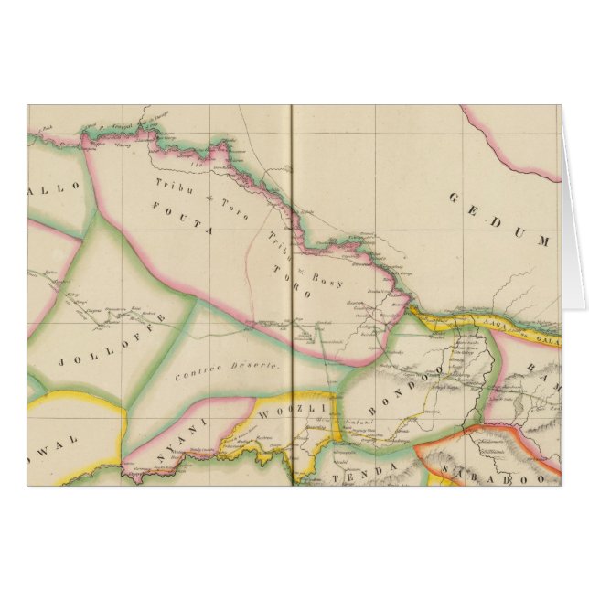 Senegal Afrika (Voorkant Horizontaal)