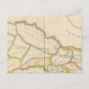 Senegal Afrika Briefkaart