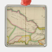 Senegal Afrika Metalen Ornament (Voorkant)