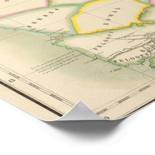 Senegal Afrika Poster (Hoek)