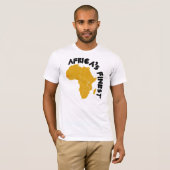 Senegal, Afrikaanse kaart T-shirt (Voorkant volledig)
