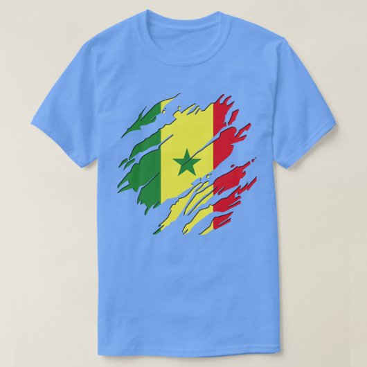 Senegal Altijd T-shirt (Design voorkant)