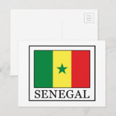 Senegal Briefkaart (Voorkant / Achterkant)