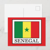 Senegal Briefkaart (Voorkant / Achterkant)