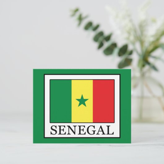 Senegal Briefkaart (Staand voorkant)