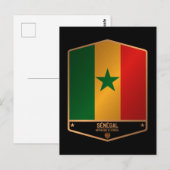 Senegal Briefkaart (Voorkant / Achterkant)