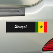 Senegal Bumpersticker (Op auto)