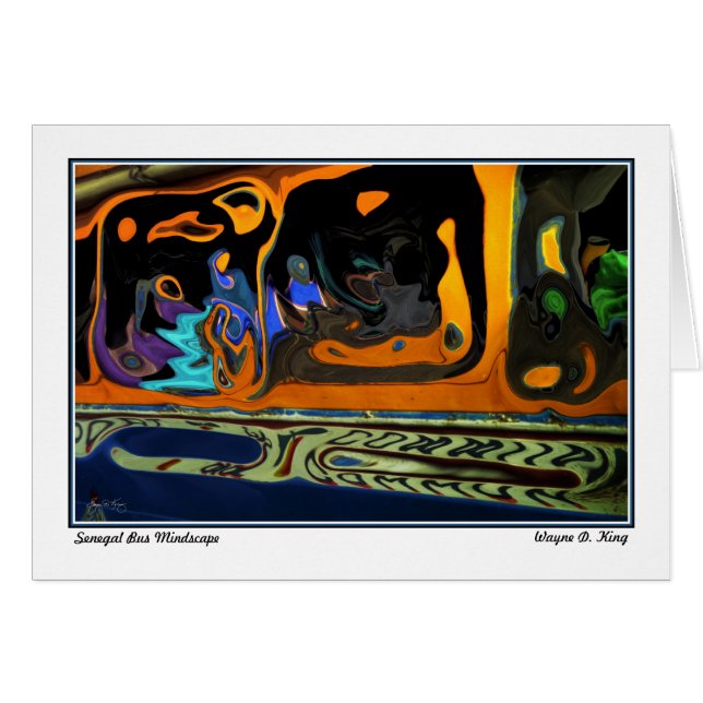 Senegal Bus Misdscape (Voorkant Horizontaal)