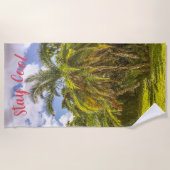 Senegal Date Palm Beach Towel Strandlaken (Voorkant)