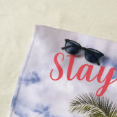 Senegal Date Palm Beach Towel Strandlaken (In situ)