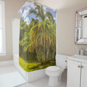 Senegal Date Palm Shower Curtain Douchegordijn (In situ)