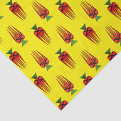 Senegal en Mali Afrikaanse print Tissuepapier (Detail)