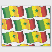 Senegal Flag Cadeaupapier (Vlak)