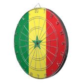 Senegal Flag Dartbord (Voorkant Rechts)