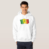 Senegal Flag Hoodie (Voorkant volledig)