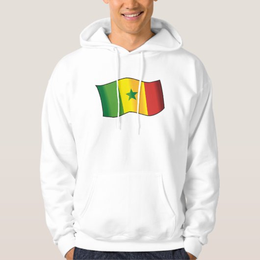 Senegal Flag Hoodie (Voorkant)