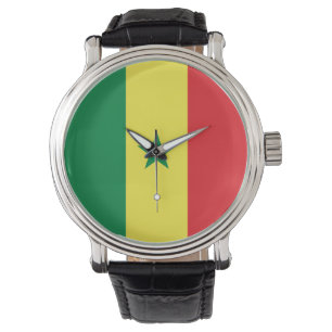 Senegal Flag Horloge