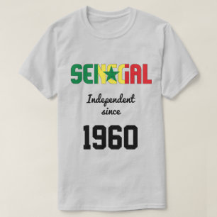 Senegal Flag Independence Celebration T-shirt