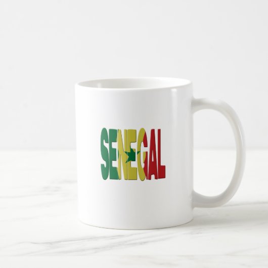 Senegal flag koffiemok (Rechts)
