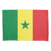 Senegal Flag Kussensloop (Voorkant)