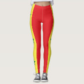Senegal Flag Leggings (Voorkant)