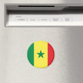 Senegal Flag Magnet (Insitu (Vaatwasser))
