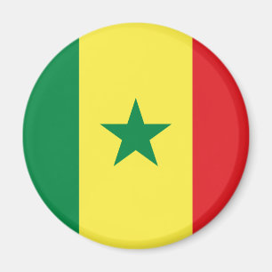 Senegal Flag Magnet